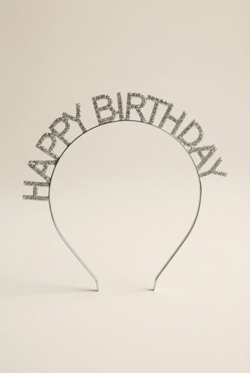 Wiener Geburtstagszauber-Haarband, Geburtstagsaccessoire für Mädchen, elegantes Haarband Österreich, Kindergeburtstag Geschenk, silbernes Haarband, Geburtstagsparty Mädchen, Haarschmuck Kinder