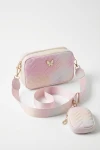 Mädchen Handtasche rosa Schmetterling Detail, Kinderaccessoire festlich, kleine Mädchentasche rosa, edle Festmode-Accessoire