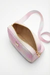 Mädchen Handtasche rosa komplett, Kindertasche mit Henkel, Festtasche Mädchen, rosa Accessoire Kommunion Hochzeit