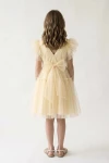 mädchenkleid geburtstag, buttergelbes tüllkleid, festliches kinderkleid online