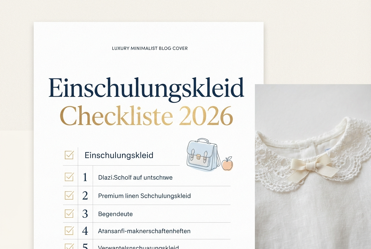 Einschulungskleid 2026 kaufen: Deine Checkliste für einen entspannten ersten Schultag